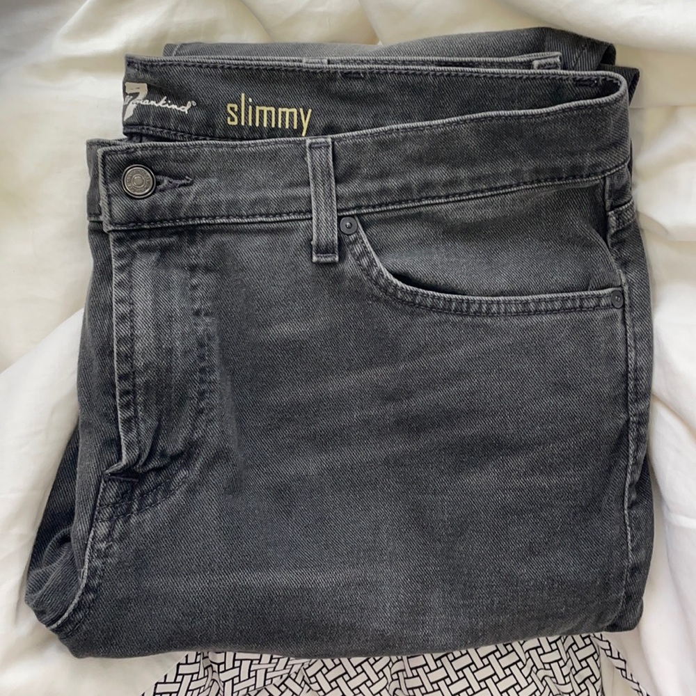 7 jeans black men jeans